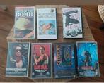 Vintage vhs banden Terminator Predator Raw Deal Energy bomb, Alle leeftijden, Ophalen of Verzenden, Gebruikt
