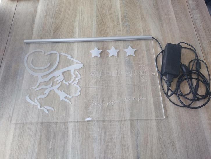 AFC Ajax Led bord/Lamp., Verzamelen, Sportartikelen en Voetbal, Gebruikt, Overige typen, Ajax, Verzenden