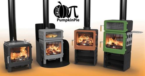 "Pumpkin Pie" houtkachel 7.4 kW, Huis en Inrichting, Kachels, Nieuw, Vrijstaand, Houtkachel, Hout, Ophalen of Verzenden