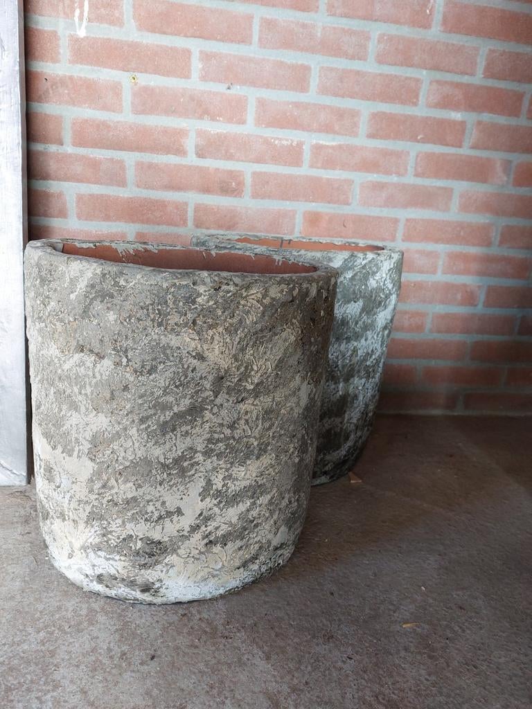 Bloempotten/ vensterbankpotten, Ophalen, Overige vormen, Aardewerk, Minder dan 40 cm