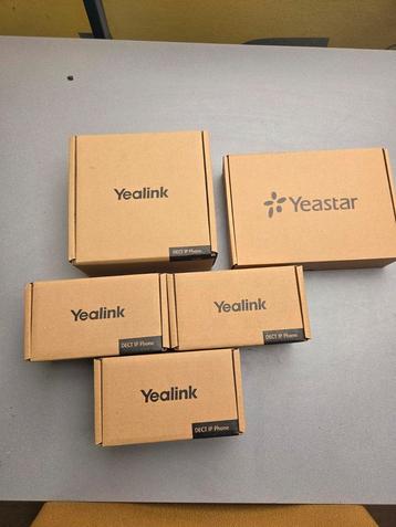 Yealink W60P + W59R Telefoons + Yeastar s20 telefoonentrale  beschikbaar voor biedingen