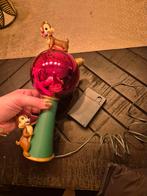 Disney kerstboom piek knabbel en babbel met verlichting, Ophalen of Verzenden, Overige figuren, Beeldje of Figuurtje