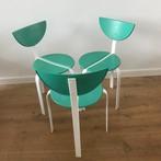 3 stoelen stoel Gammelgaard Mathiasen Krogh vintage retro, Huis en Inrichting, Stoelen, Ophalen, Kunststof, Gebruikt, Wit