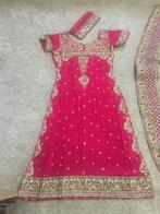 Indian bollywood bruidskleding dulhan kleren maat s/m maten, Ophalen of Verzenden, Zo goed als nieuw, Overige typen