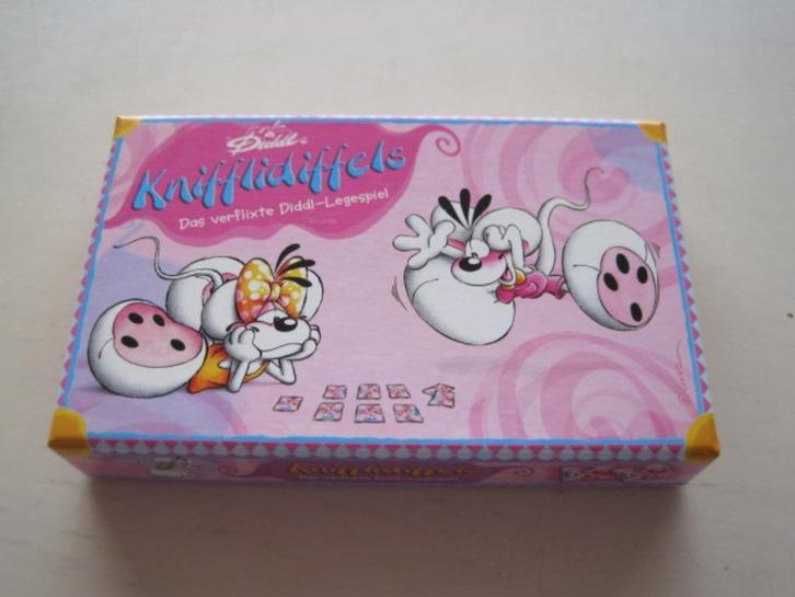 *BIJNA NIEUW*  Knifflidiffels spel / puzzel Diddl, Verzamelen, Diddl, Zo goed als nieuw, Overige typen, Verschillende figuren