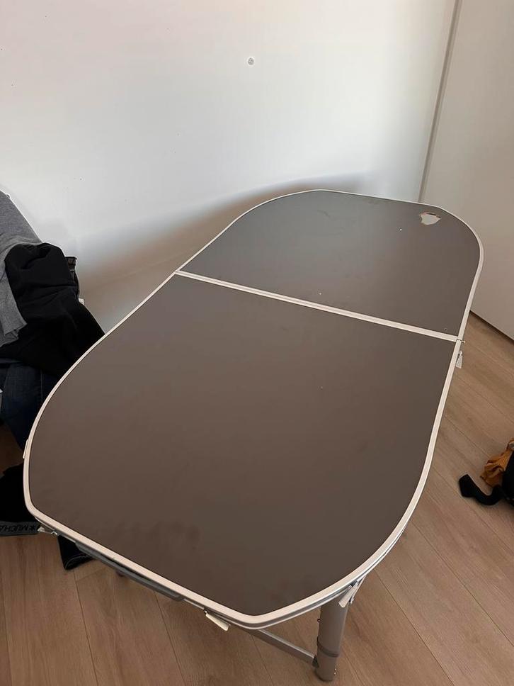 Bo-Camp Ovale Tafel – Koffermodel – 150x80 cm, Caravans en Kamperen, Kampeermeubelen, Campingtafel, Ophalen of Verzenden