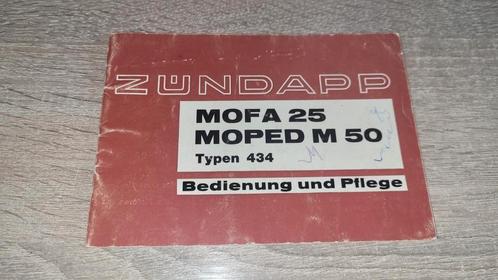 Zundapp Instructieboekje D Type 434 "Bergsteiger", Fietsen en Brommers, Handleidingen en Instructieboekjes, Gebruikt, Verzenden
