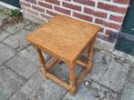 houten bijzettafeltje, Huis en Inrichting, Tafels | Bijzettafels, Ophalen, Minder dan 45 cm, Minder dan 55 cm, Gebruikt