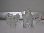 nybro viking en boot glas 2 maten in 1 koop (105), Antiek en Kunst, Antiek | Glas en Kristal, Ophalen of Verzenden