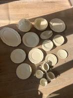 Vintage Sarreguemines Servies - 48 Delig, Antiek en Kunst, Ophalen