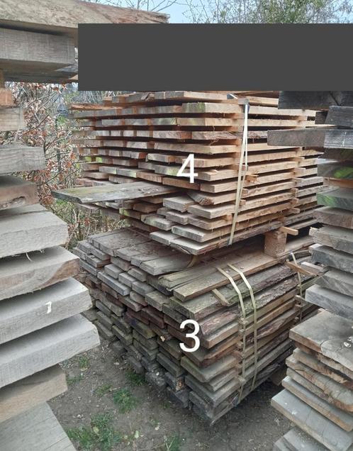 Eiken planken 10 jaar winddroog, Doe-het-zelf en Verbouw, Hout en Planken, Nieuw, Plank, Eiken, 200 tot 250 cm, 25 tot 50 mm, Ophalen