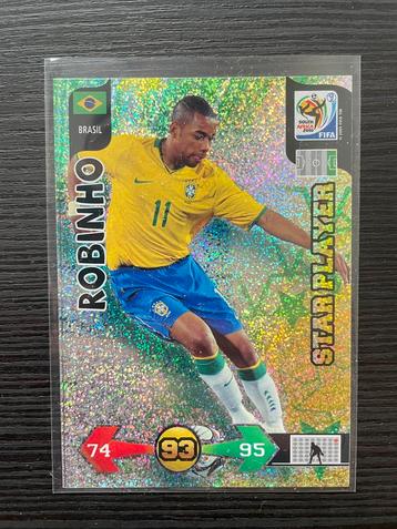 Panini Adrenalyn XL World Cup 2010 Robinho beschikbaar voor biedingen