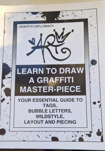 Boek: Learn to draw a Graffiti- Masterpiece beschikbaar voor biedingen