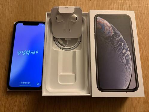 iPhone XR spacegrey 128Gb, Telecommunicatie, Mobiele telefoons | Apple iPhone, Zo goed als nieuw, 128 GB, Zonder abonnement, Zonder simlock
