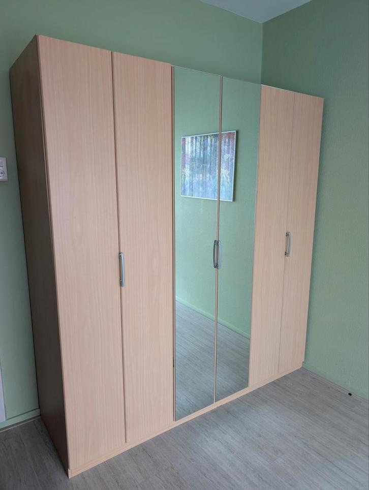 Kledingkast, hang en leg gedeelte, Huis en Inrichting, Kasten | Kledingkasten, Gebruikt, 150 tot 200 cm, 150 tot 200 cm, 50 tot 75 cm