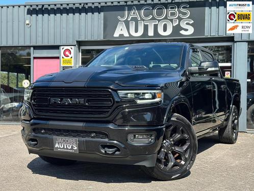 Dodge Ram 1500 5.7 V8 4x4 Crew Cab Limited Night, Auto's, Dodge, Bedrijf, Te koop, RAM 1500, 360° camera, 4x4, ABS, Achteruitrijcamera