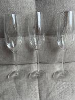 Waterford Crystal Champagne Glazen - Set van 3, Ophalen, Glas of Glazen, Overige stijlen, Glas