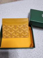 Goyard cardholder/ wallet okergeel, Sieraden, Tassen en Uiterlijk, Portemonnees, Ophalen of Verzenden, Nieuw