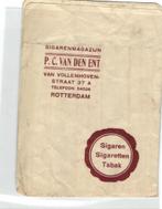 Rotterdam- Sigarenzakje v 5 sigaren -P.C. v/d Ent -Sigaren, Verzamelen, Overige Verzamelen, Gebruikt, Verzenden