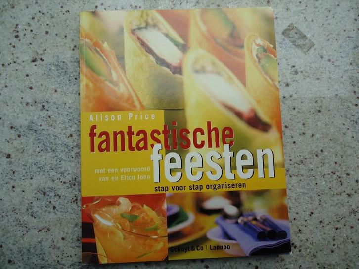 Fantastische feesten. Alison price. Feesten organiseren., Boeken, Overige Boeken, Zo goed als nieuw, Ophalen