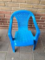 Plastic kinderstoel blauw, Kinderen en Baby's, Kinderstoelen, Ophalen, Gebruikt, Overige typen