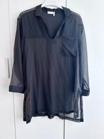 Asos transparant blouse lang zwart dames m 38, Maat 38/40 (M), Asos, Zo goed als nieuw, Zwart