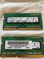 2 x Samsung 4GB DDR3 PC3-12800S 1600MHz 204pin, Gebruikt, DDR3, Ophalen of Verzenden, 12800MHZ