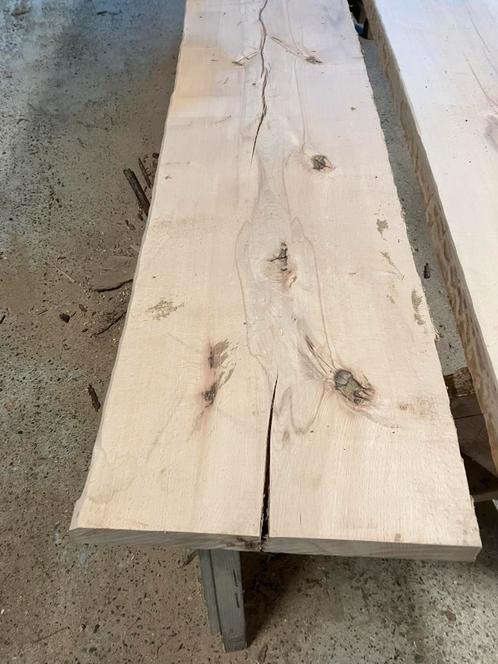 Wastafel bladen beuken met boomstam op voorraad, Huis en Inrichting, Badkamer | Badtextiel en Accessoires, Zo goed als nieuw, Overige typen