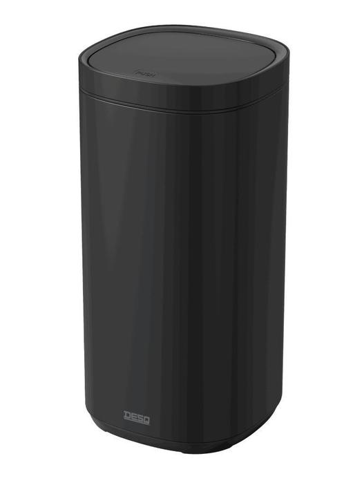 Desq Prullenbak Touch RVS Softclose 30 Liter, Huis en Inrichting, Woonaccessoires | Prullenbakken, Zo goed als nieuw, Rvs, 50 tot 75 cm