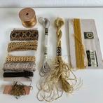 DMC metallic garen, vintage gouddraad, vintage goudgalon, Hobby en Vrije tijd, Ophalen of Verzenden, Zo goed als nieuw