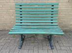 Antieke tuinbank lattenbank, Tuin en Terras, Tuinbanken, Ophalen, Gebruikt, Hout