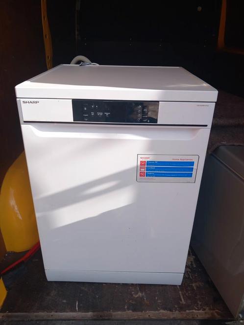 Vaatwasser Sharp, Witgoed en Apparatuur, Vaatwasmachines, Zo goed als nieuw, Vrijstaand, 85 tot 90 cm, 60 cm of meer, 10 tot 14 liter