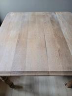 Oud eiken keukentafel, Huis en Inrichting, Tafels | Eettafels, Ophalen, Zo goed als nieuw
