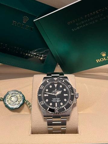 Rolex Submariner No date 124060 03-2023 nieuw&ongedragen beschikbaar voor biedingen