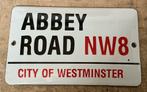 Emaille bordje Abbey Road westminster, Ophalen of Verzenden
