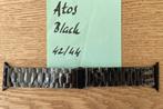 Heren Apple watch horlogeband metal black 42/44, Verzenden, Zo goed als nieuw, Bandje