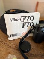 Nikon F70 met Nikon AF NIKKOR24-120mm 1:35-5.6D lens, NVT, Gebruikt, Spiegelreflex, NVT