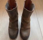 Shabbies enkellaarsjes. Olijfgroen/bruin. Maat 39., Kleding | Dames, Schoenen, Bruin, Lage of Enkellaarzen, Ophalen of Verzenden