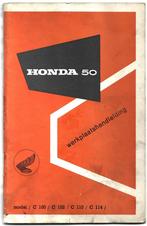 Honda C100 C102 C110 C114 werkplaatsboek, Fietsen en Brommers, Ophalen of Verzenden, Zo goed als nieuw