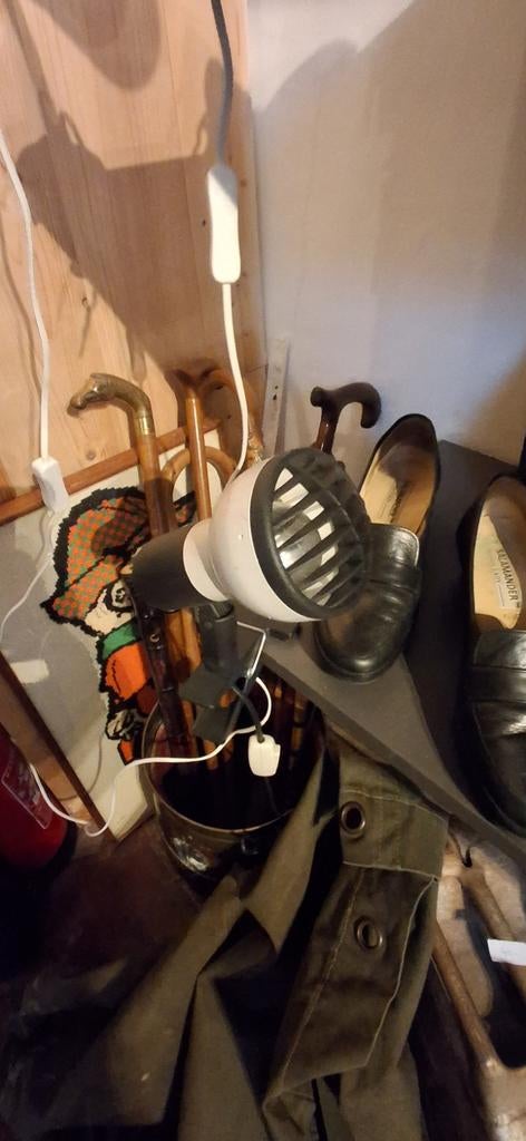 Vintage Klem Spotlamp, Gebruikt, Klem, Minder dan 30 watt, Gloeilamp