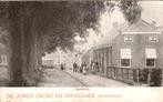 Wormerveer - Leens - De Jongs Cacao & Chocolade, Verzamelen, Ansichtkaarten | Nederland, Ophalen of Verzenden, Voor 1920, Gelopen