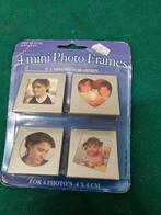Fotolijsten mini 4x4cm metaal, Ophalen of Verzenden, 'T Olde Gre-j, Info@toldegrej.nl, Endepoelstraat 20f Didam