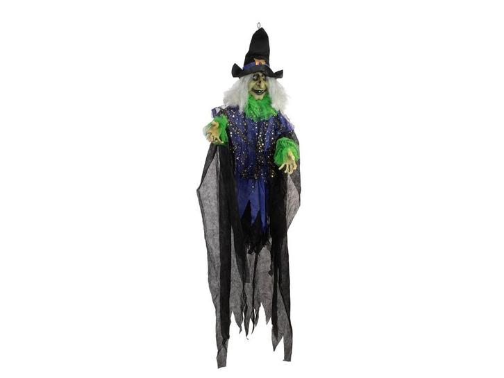 EUROPALMS Halloween Figure Witch Lisbeth 200cm, Hobby en Vrije tijd, Feestartikelen, Nieuw, Feestartikel, Halloween of Griezel