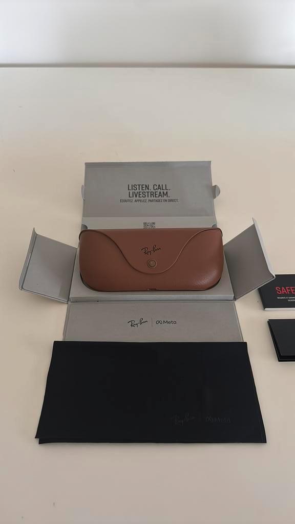 Ray ban META bril Wayfarer, Sieraden, Tassen en Uiterlijk, Zonnebrillen en Brillen | Heren, Nieuw, Zonnebril, Ray-Ban, Zwart, Ophalen of Verzenden