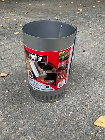 Weber Brikettenstarter Groot - Nieuw in doos beschikbaar voor biedingen