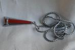 Hanger aan ketting -  Art Déco, Sieraden, Tassen en Uiterlijk, Antieke sieraden, Verzenden, Overige materialen, Hanger