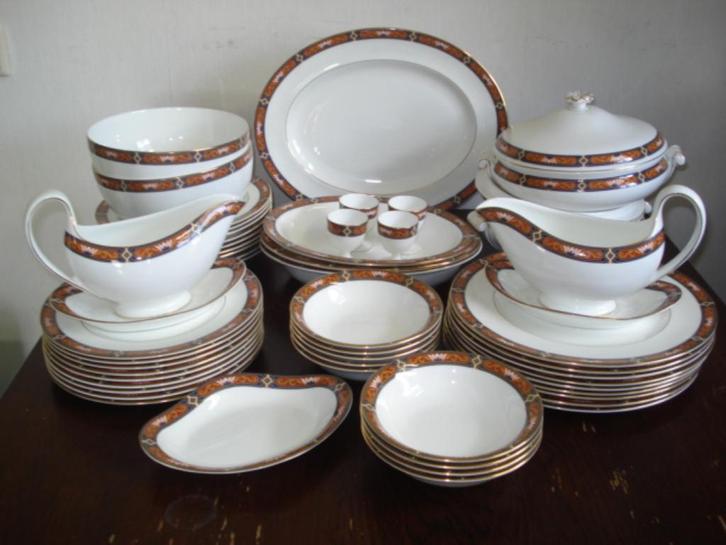 Wedgwood chippendale servies delen, Huis en Inrichting, Keuken | Servies, Zo goed als nieuw, Overige typen, Wedgwood, Porselein