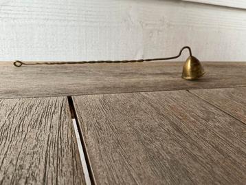 Koperen Kaarsendover - Vintage Stijl beschikbaar voor biedingen