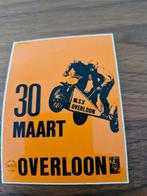 830 Sticker 30 Maart Overloon M.S.V. Overloon, Ophalen of Verzenden, Zo goed als nieuw, Auto's