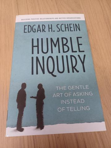 Humble Inquiry beschikbaar voor biedingen